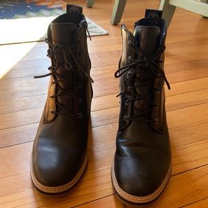 Womens black timberland boots